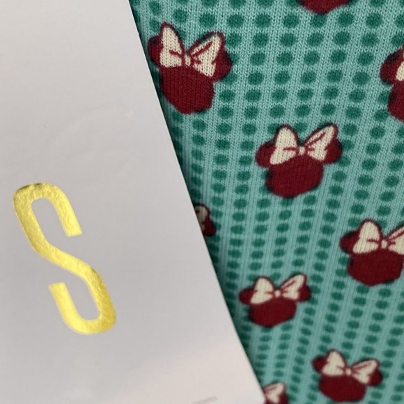 LuLaRoe Minnie Mouse Classic T Green Brown Size Small S Women’s Top NWT - Picture 8 of 10